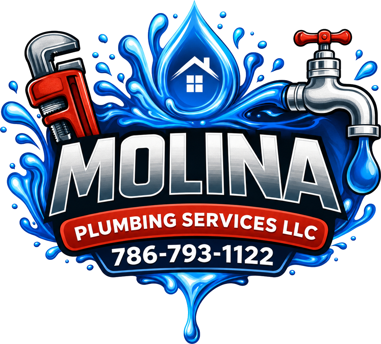 Molina Plumbing Services LLC Logo